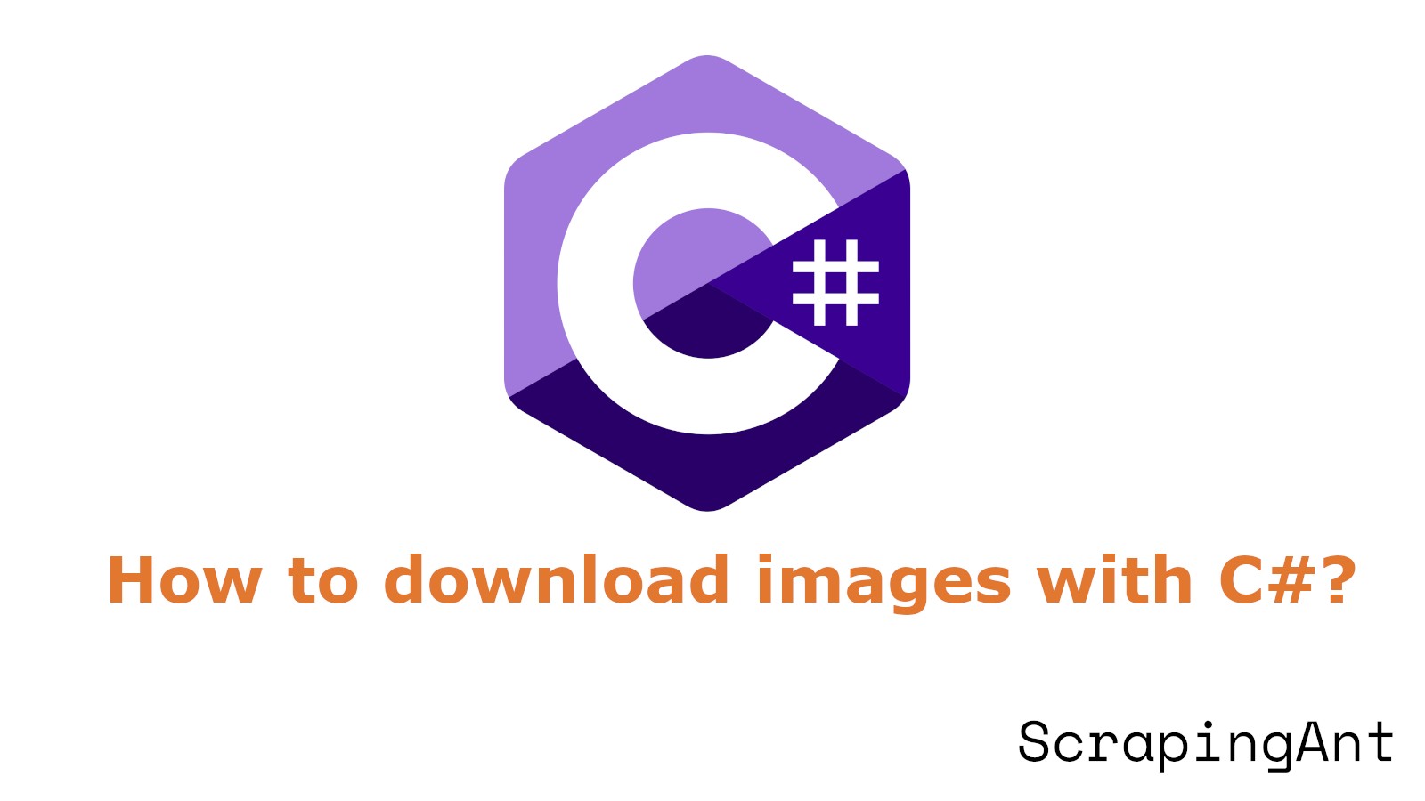 How to download images with C#?