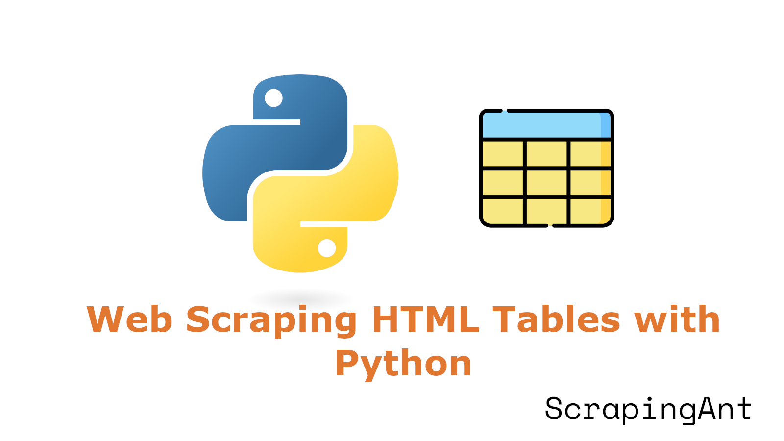 Web Scraping HTML Tables with Python