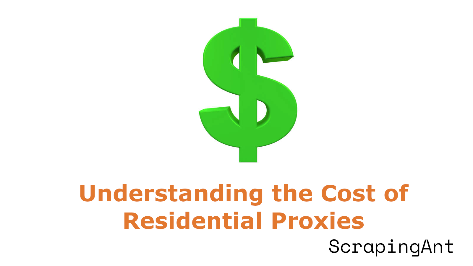 Understanding the High Cost of Residential Proxies