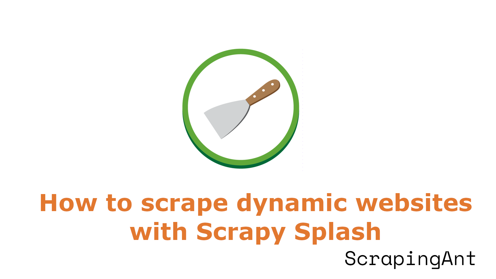 How to scrape dynamic websites with Scrapy Splash