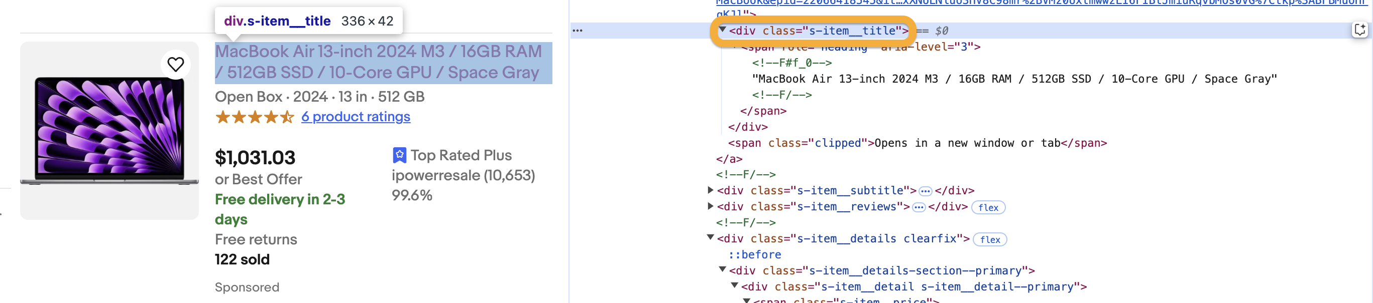 HTML Tag Example