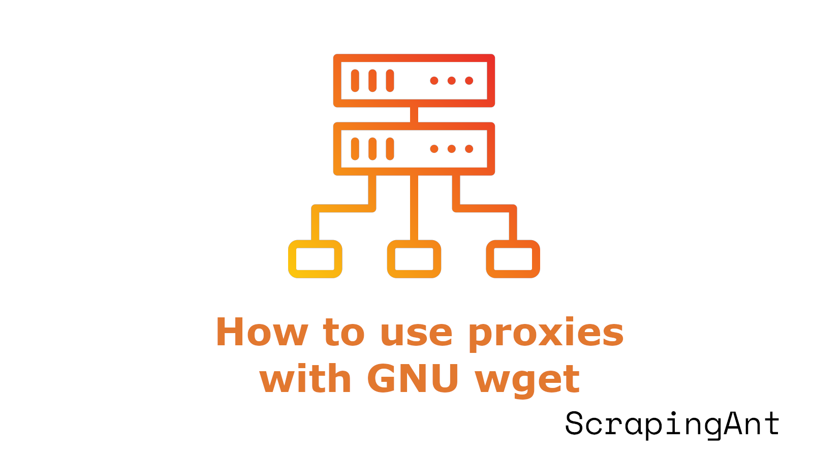 Using Wget with Proxies